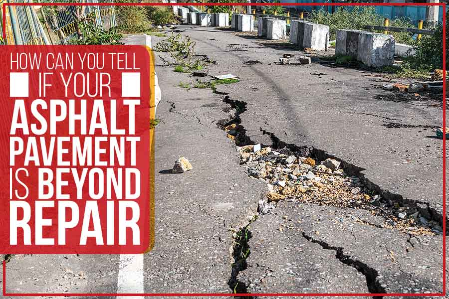 Image of cracked asphalt