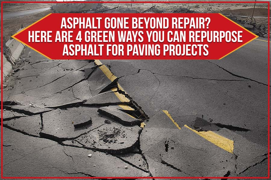 Image of damaged asphalt