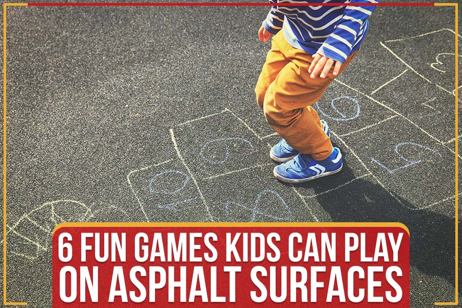 Image of child playing hopscotch