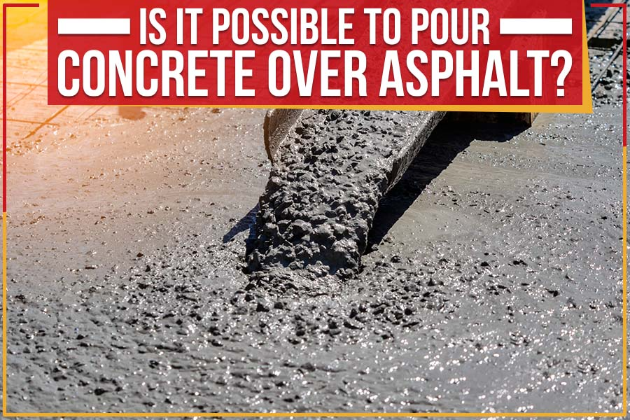 Image of concrete being poured