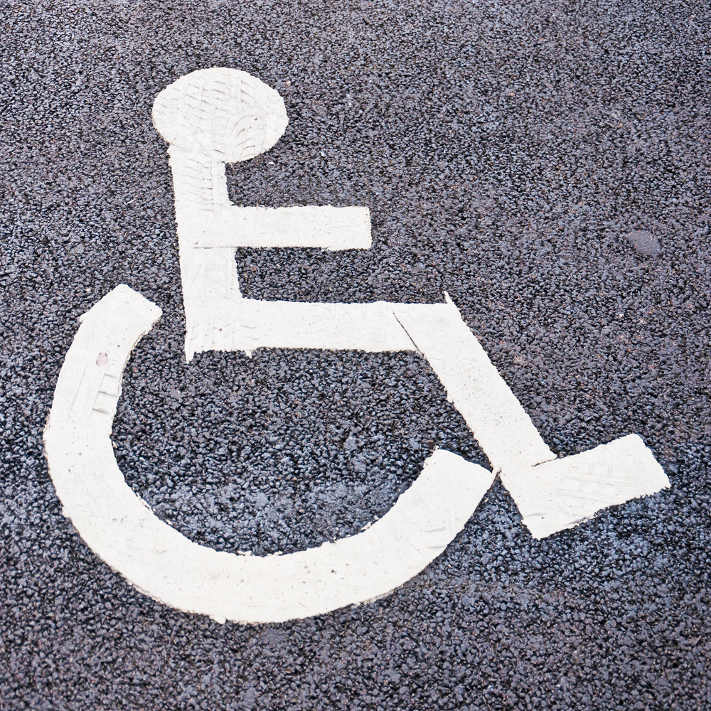 Handicapped parking icon